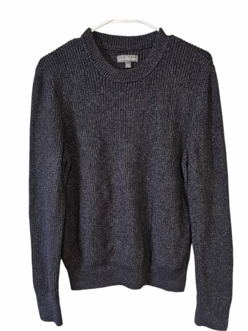 L.L. Bean Men's Crewneck Sweater - Charcoal Heather